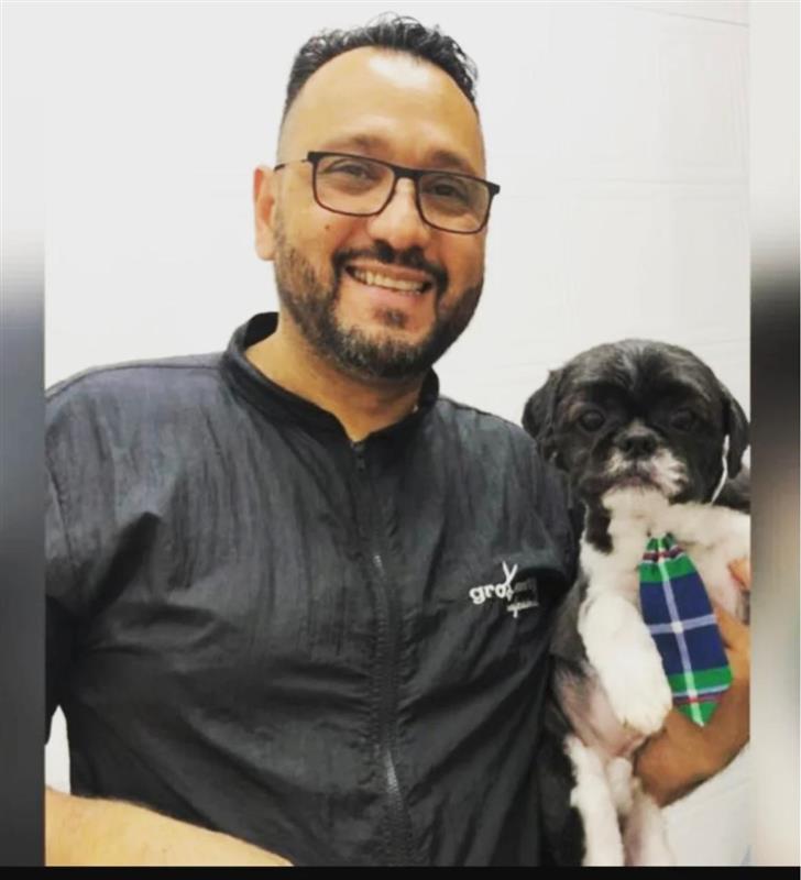 Profissional com pet